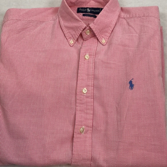 Ralph Lauren Other - Polo Ralph Lauren Gingham Plaid Men's S/S Sz L